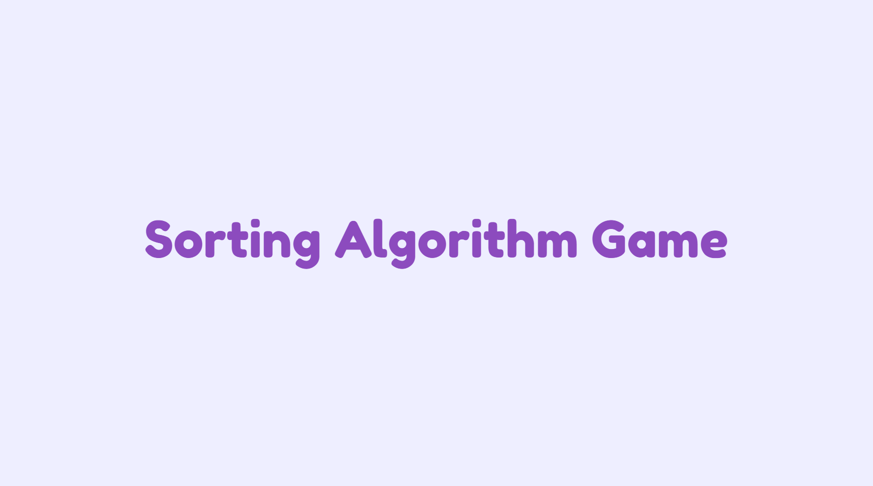 SortingAlgorithmGameBackground